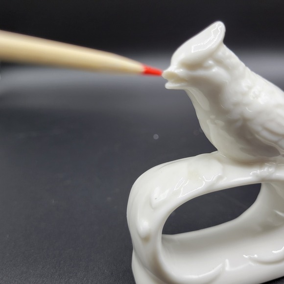 Vintage Bird Napkin Holder Set of 4 Bone China Ceramic Table Decor *READ* - Picture 7 of 7